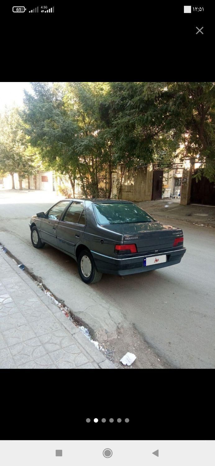 پژو 405 GLI - دوگانه سوز CNG - 1383