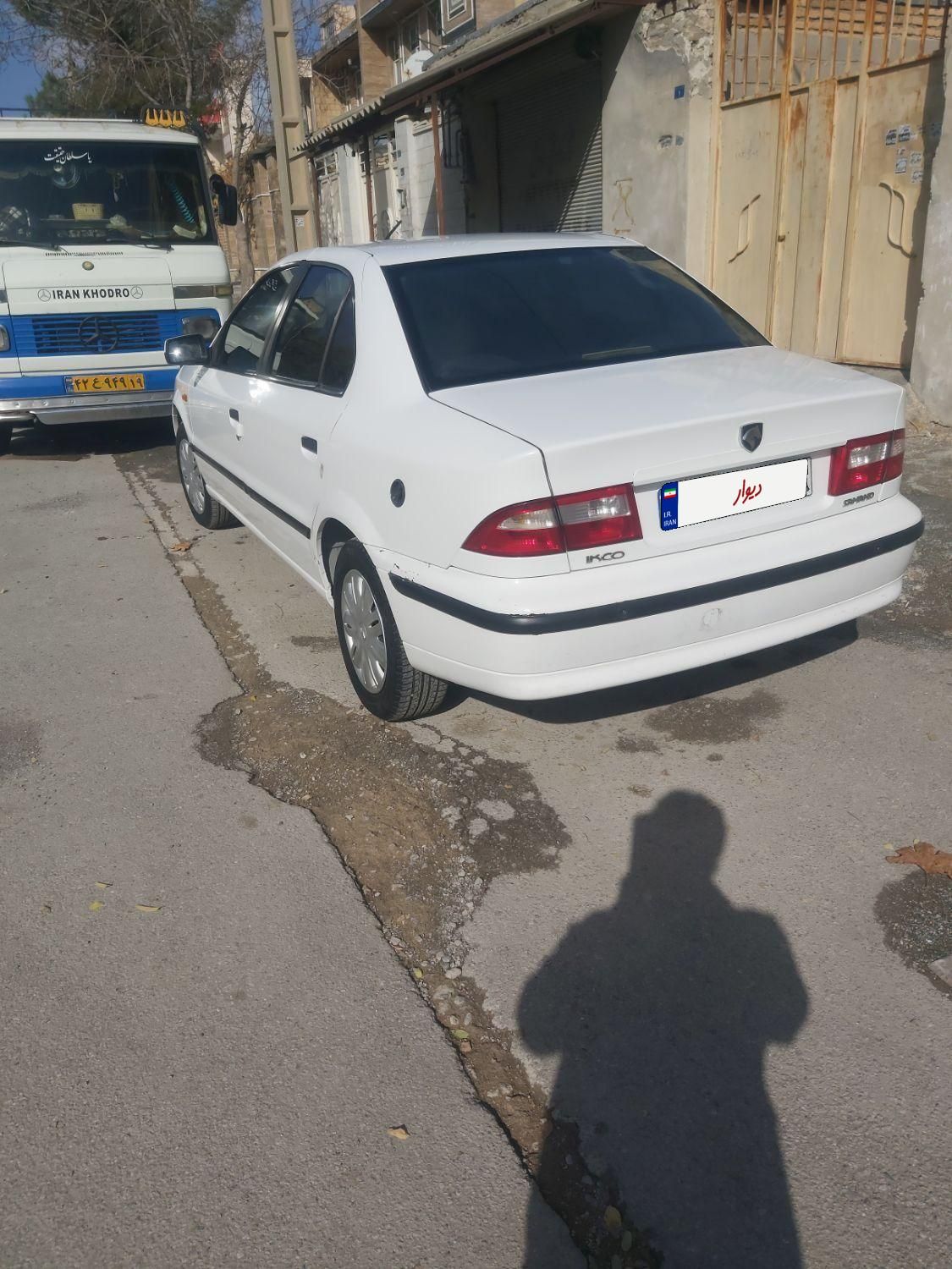 سمند LX EF7 دوگانه سوز - 1389