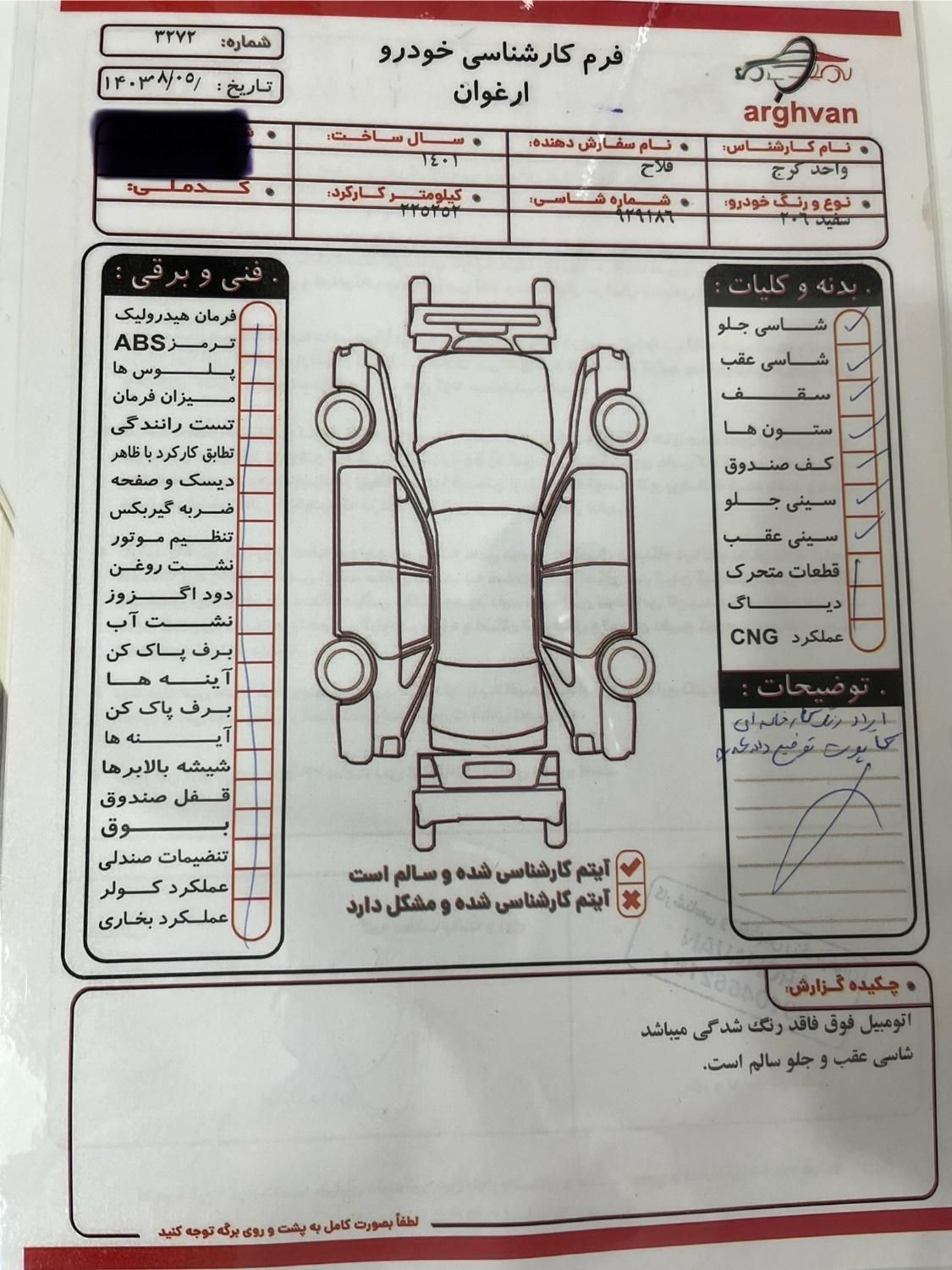 پژو 207 دنده ای پانوراما - 1401