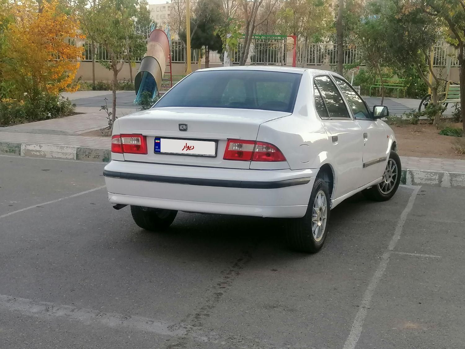 سمند LX EF7 دوگانه سوز - 1389