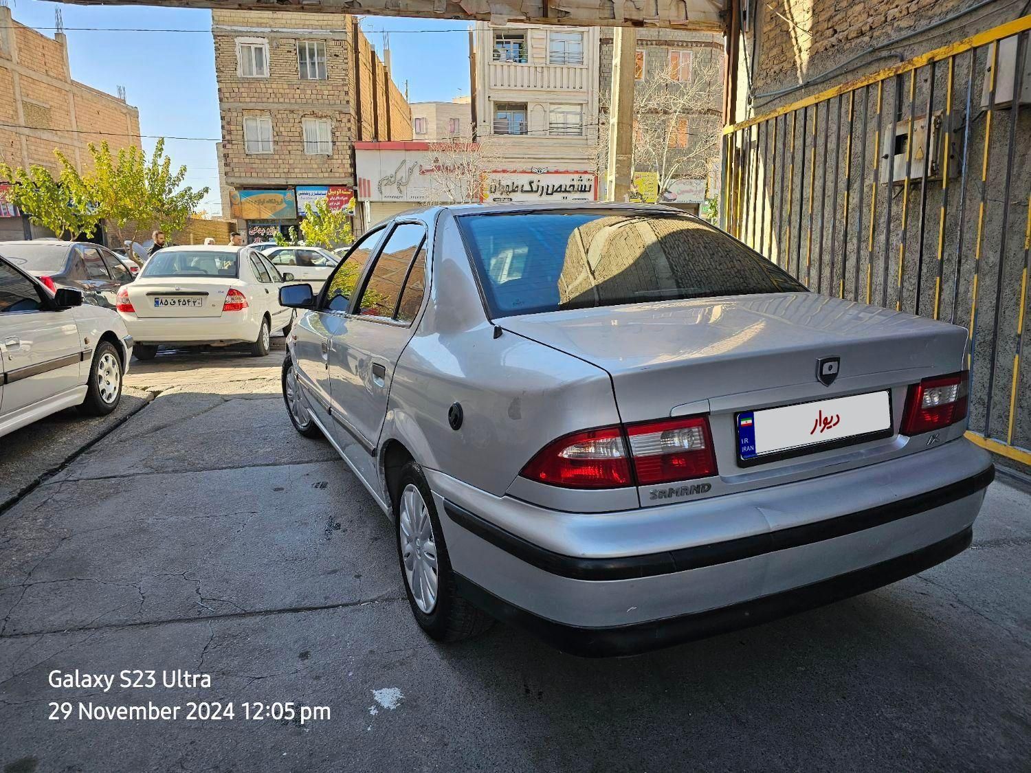 سمند LX EF7 دوگانه سوز - 1387