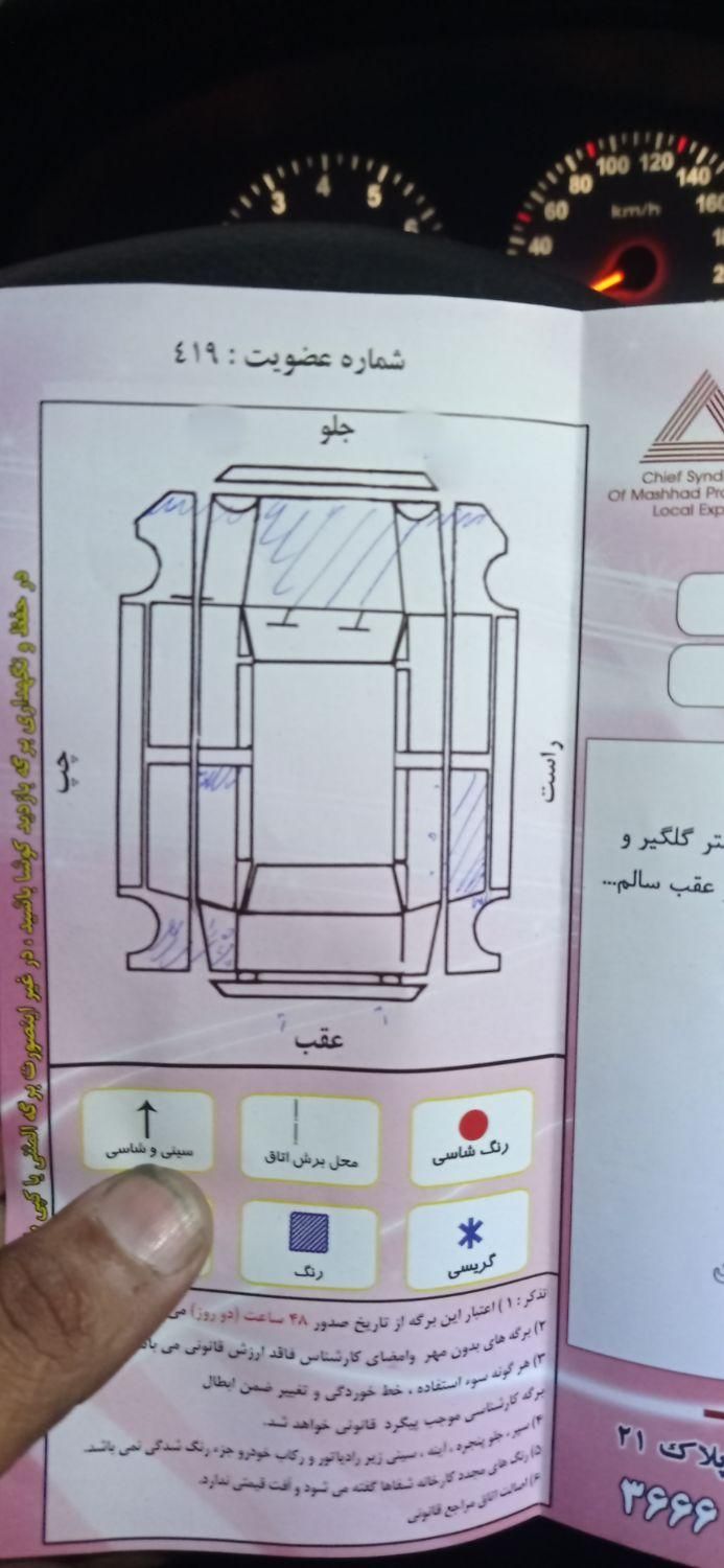 پژو پارس XU7ساده - 1387