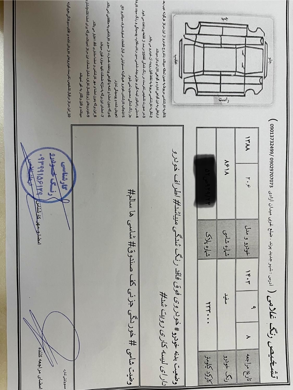 پژو 206 تیپ 2 - 1388