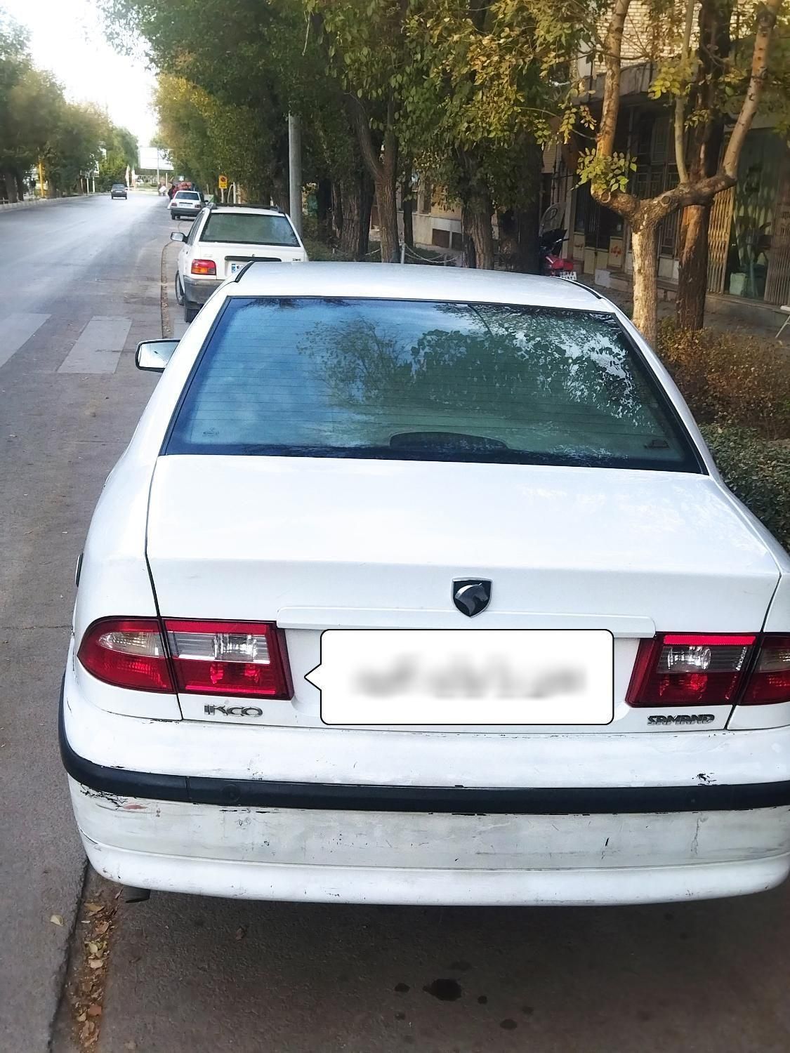 سمند LX EF7 دوگانه سوز - 1389