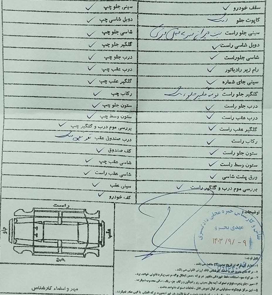 پژو پارس دوگانه سوز - 1394