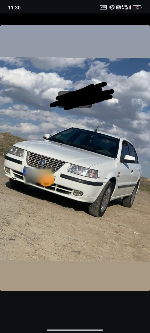 سمند LX EF7 دوگانه سوز - 1396