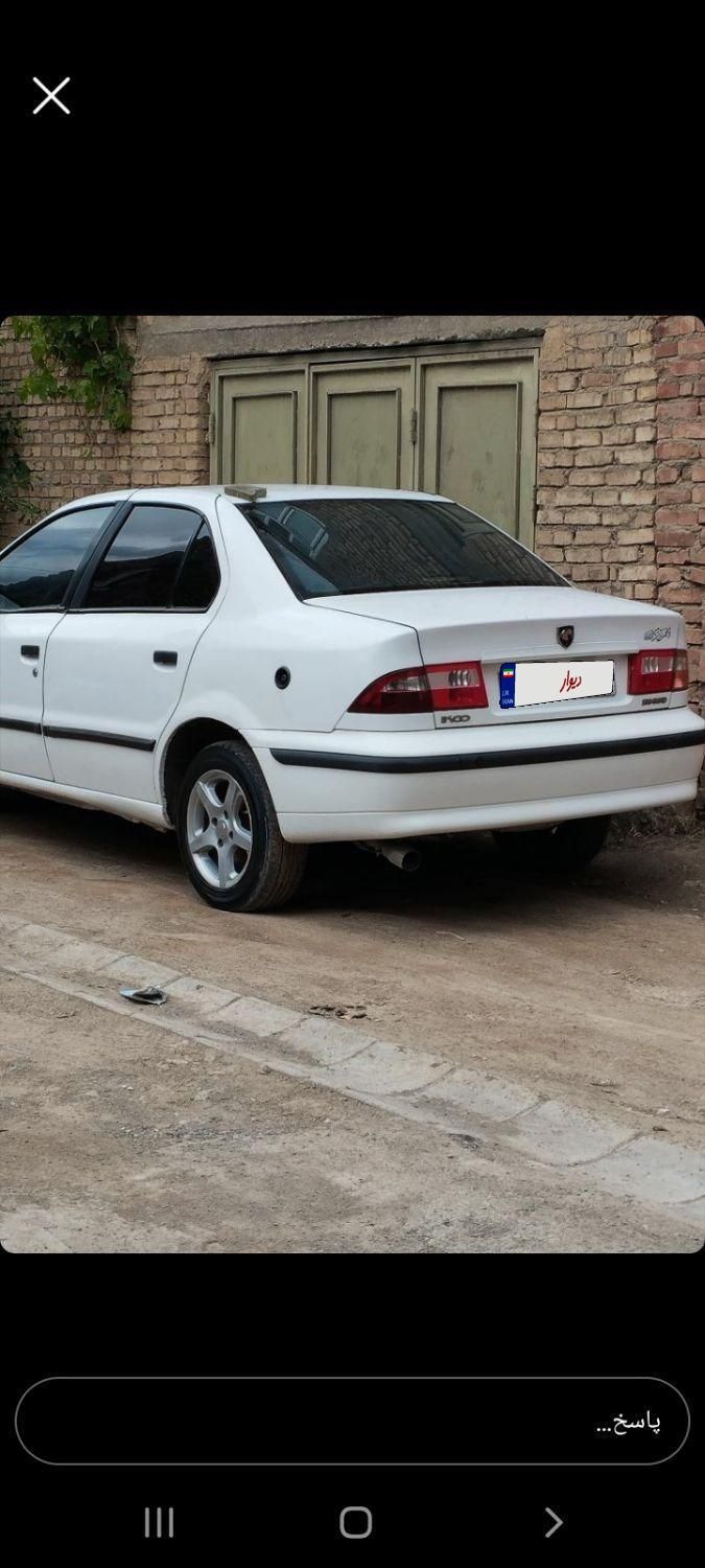 سمند LX EF7 دوگانه سوز - 1390