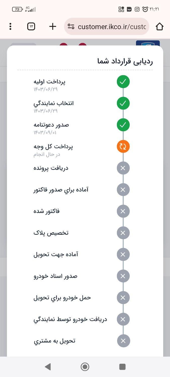 پژو 207 دنده‌ای با موتور TU3 - 1403