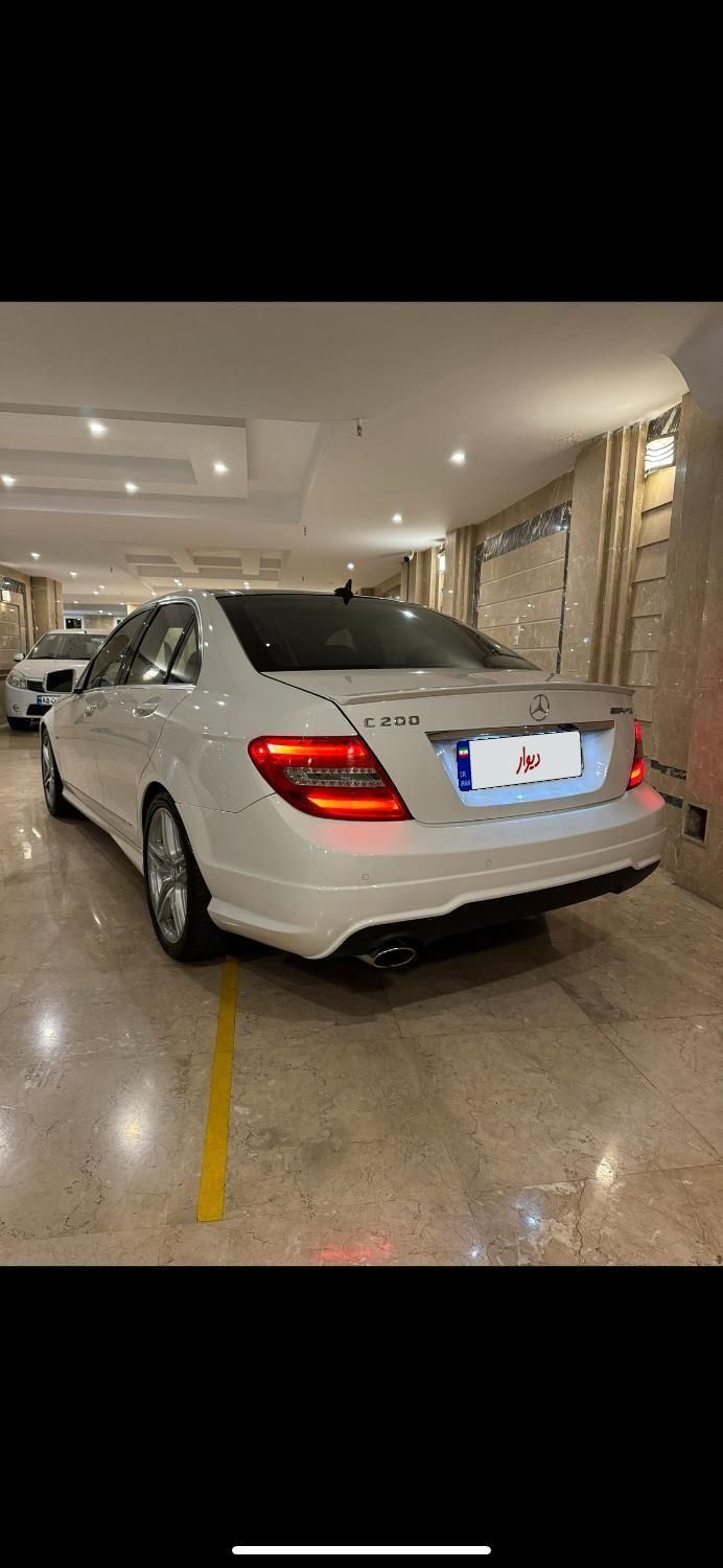 بنز C 200 - 2012