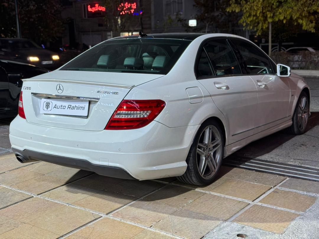 بنز C 200 - 2012