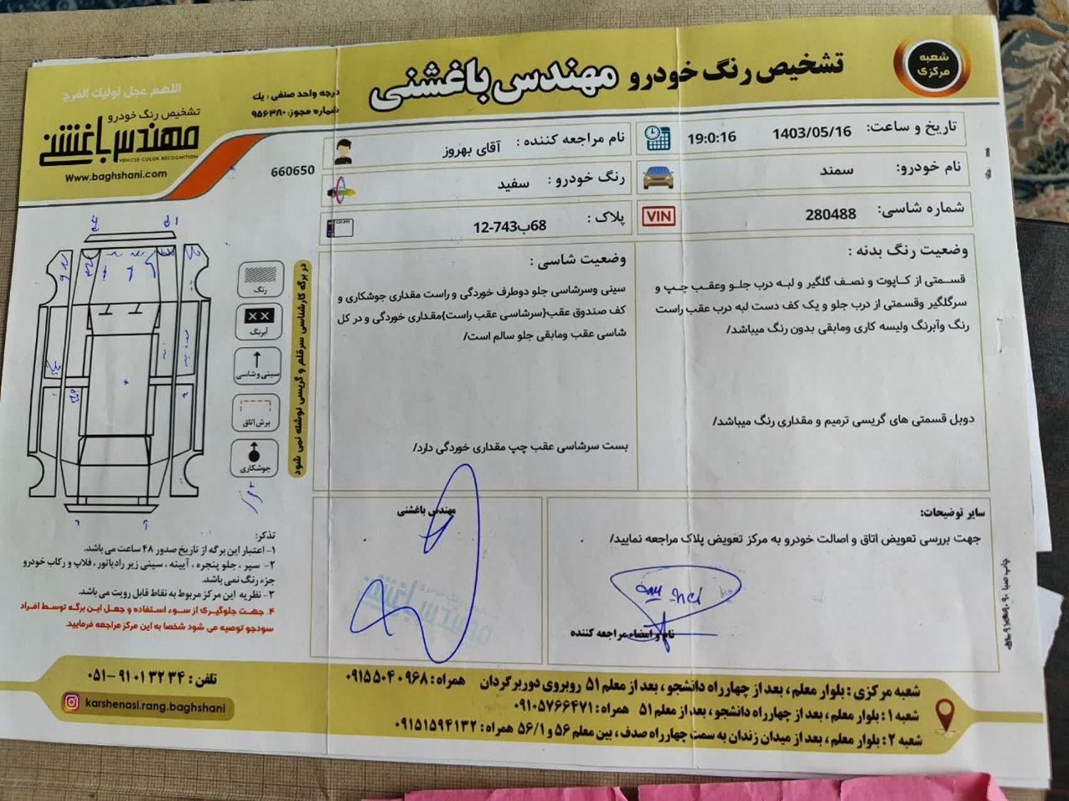 سمند LX EF7 دوگانه سوز - 1396