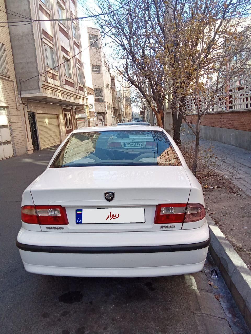 سمند LX EF7 دوگانه سوز - 1390