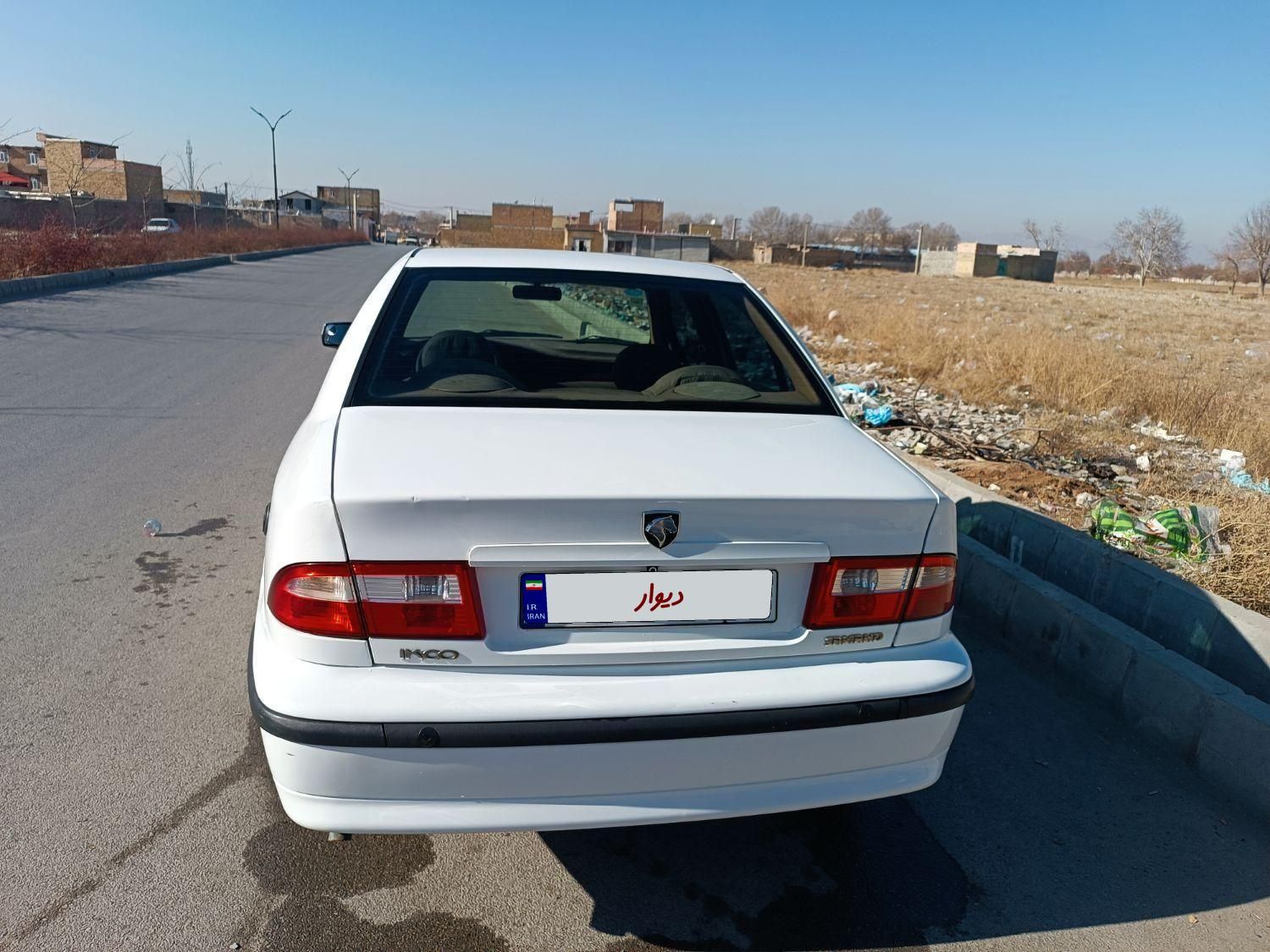 سمند LX EF7 دوگانه سوز - 1390