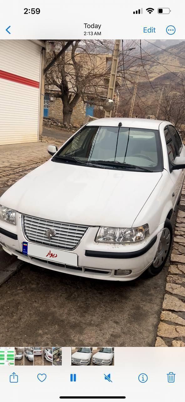 سمند LX EF7 دوگانه سوز - 1390