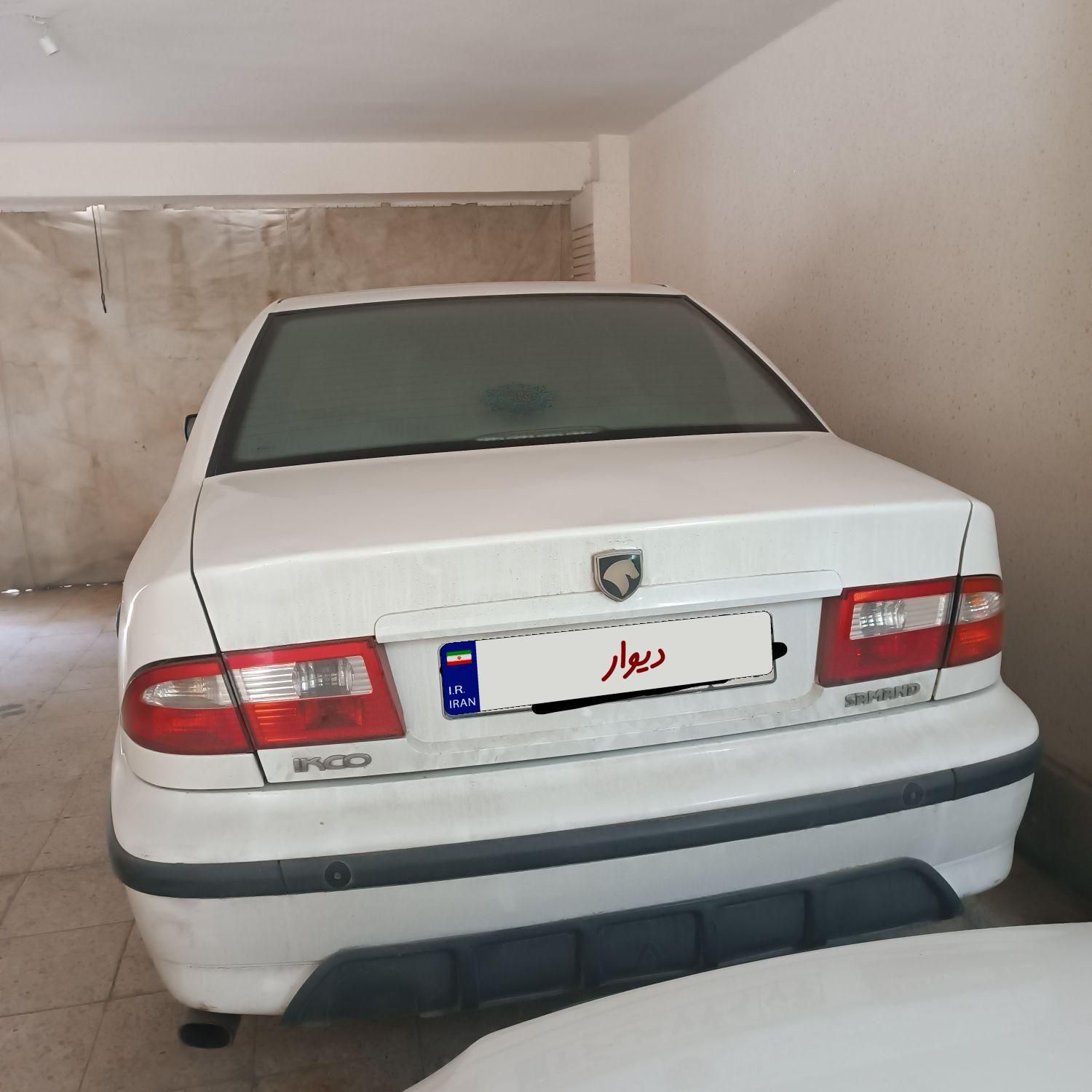 سمند LX EF7 دوگانه سوز - 1389