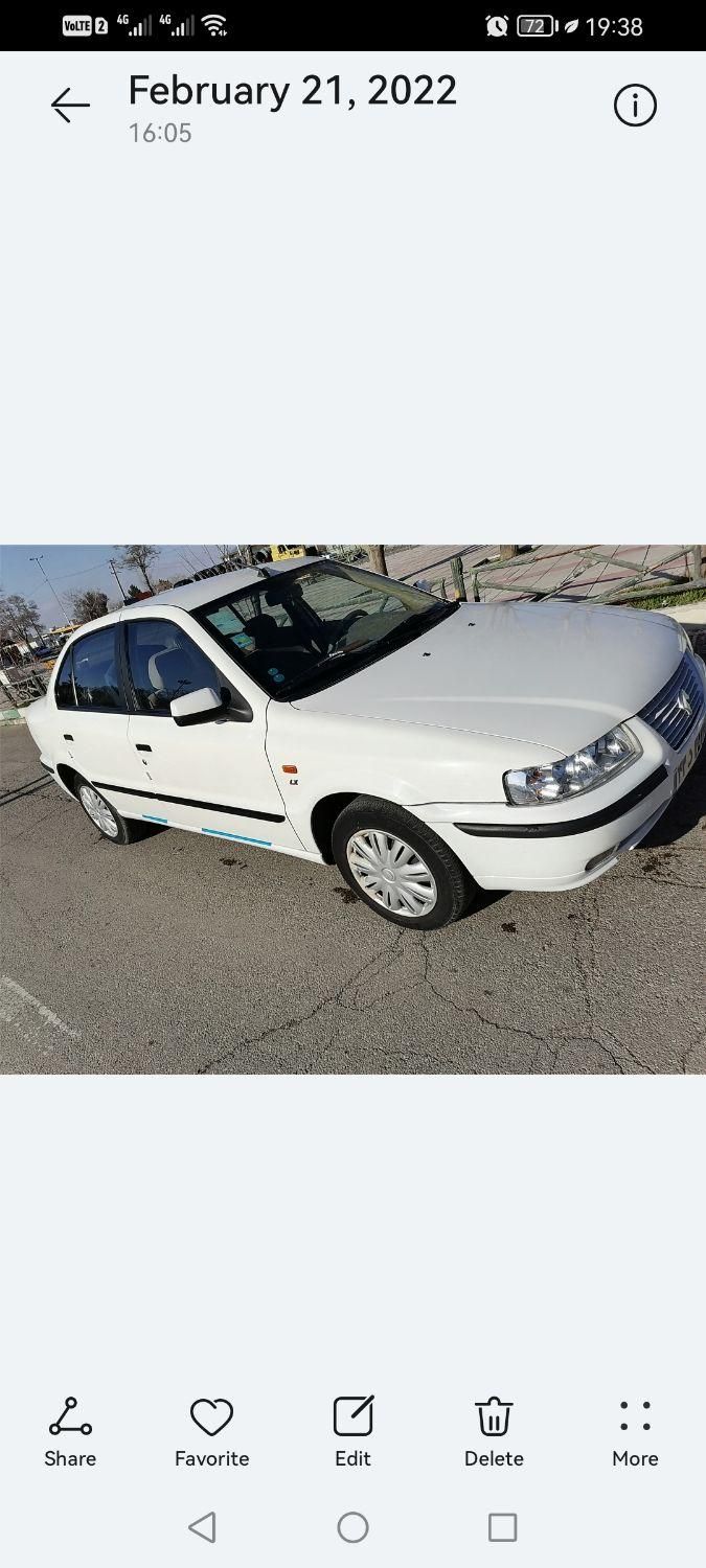 سمند LX EF7 دوگانه سوز - 1397