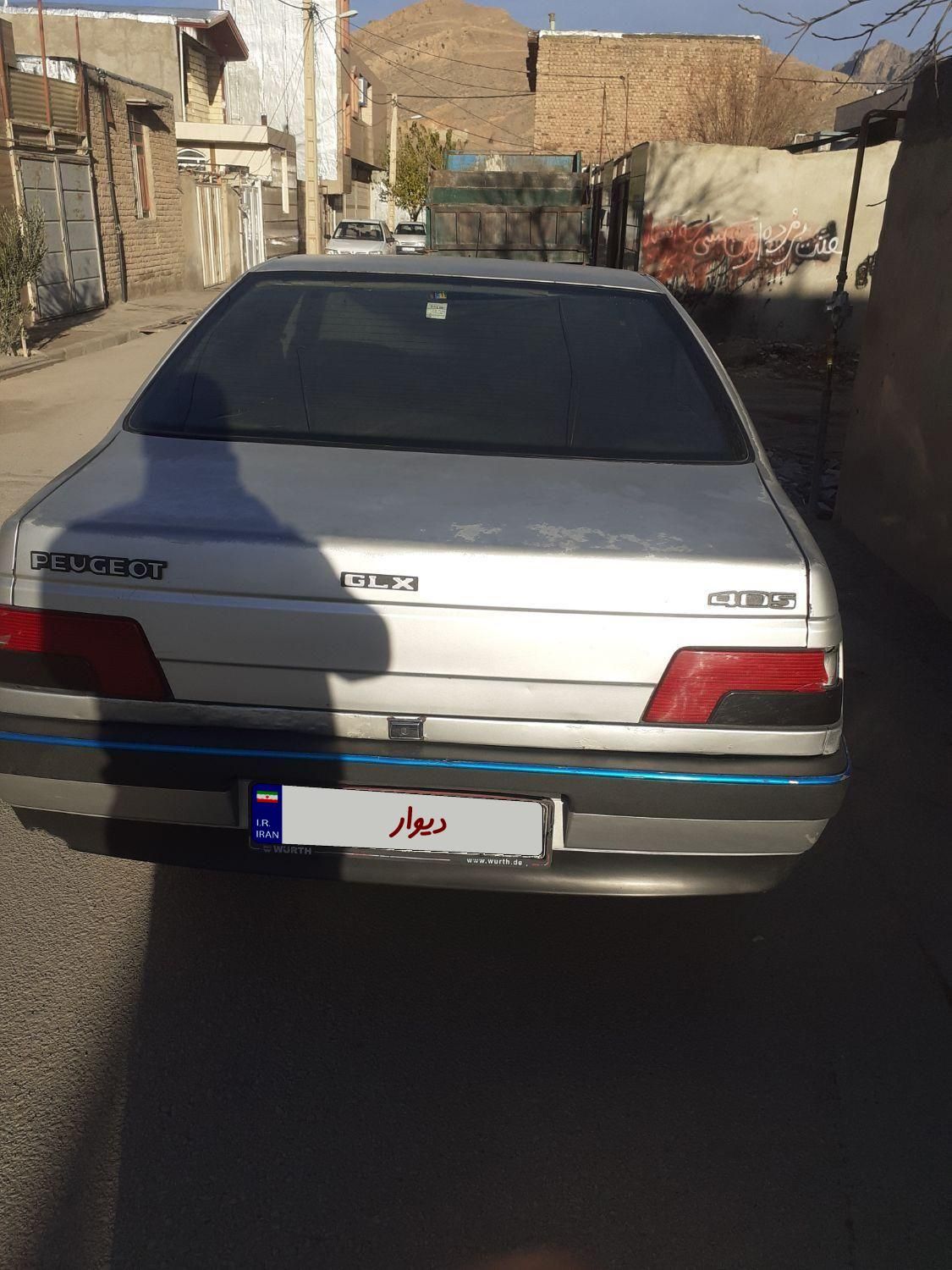 پژو 405 GLI - دوگانه سوز CNG - 1386