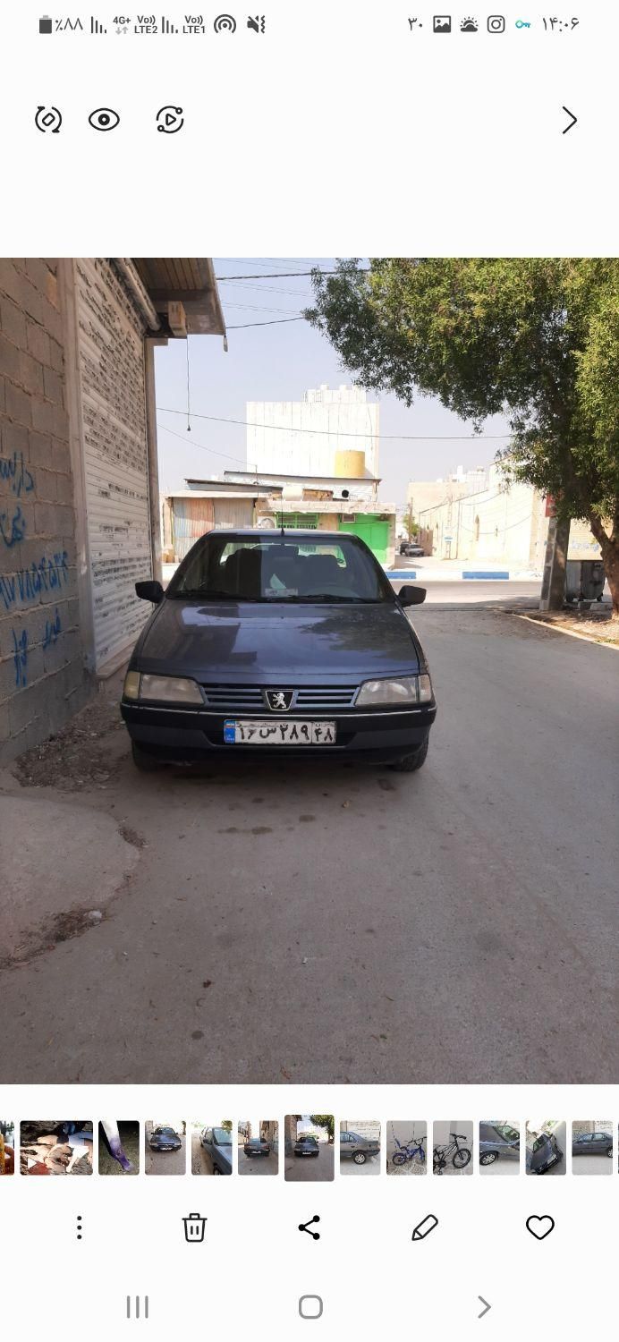 پژو 405 GL - دوگانه سوز CNG - 1373