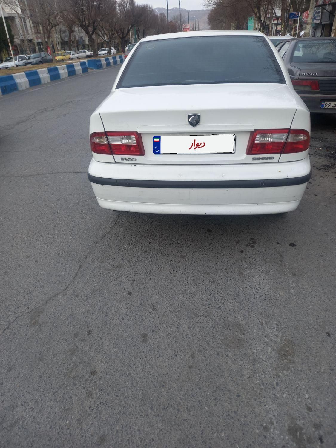 سمند LX EF7 دوگانه سوز - 1389