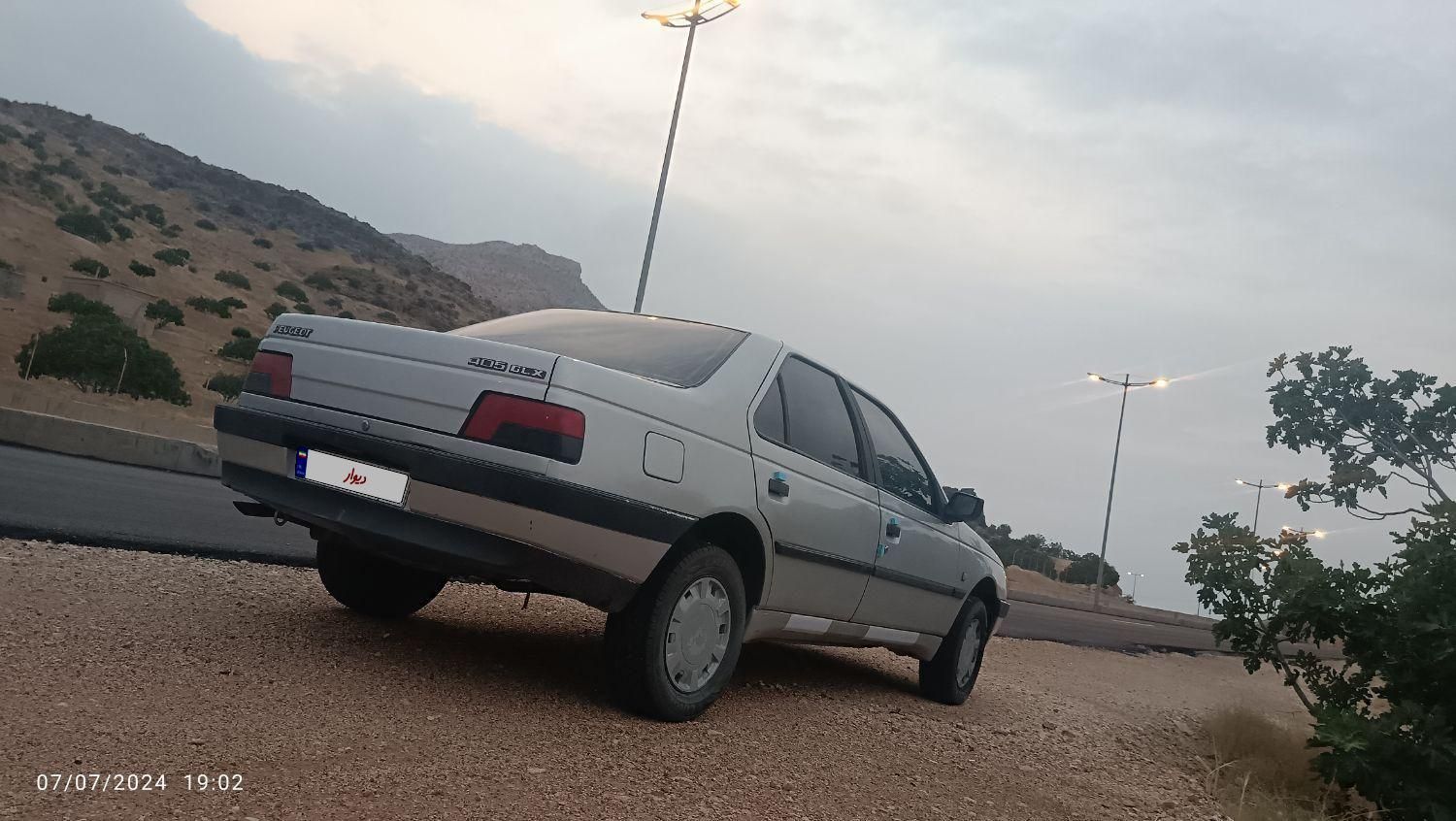 پژو 405 GL - دوگانه سوز CNG - 1372