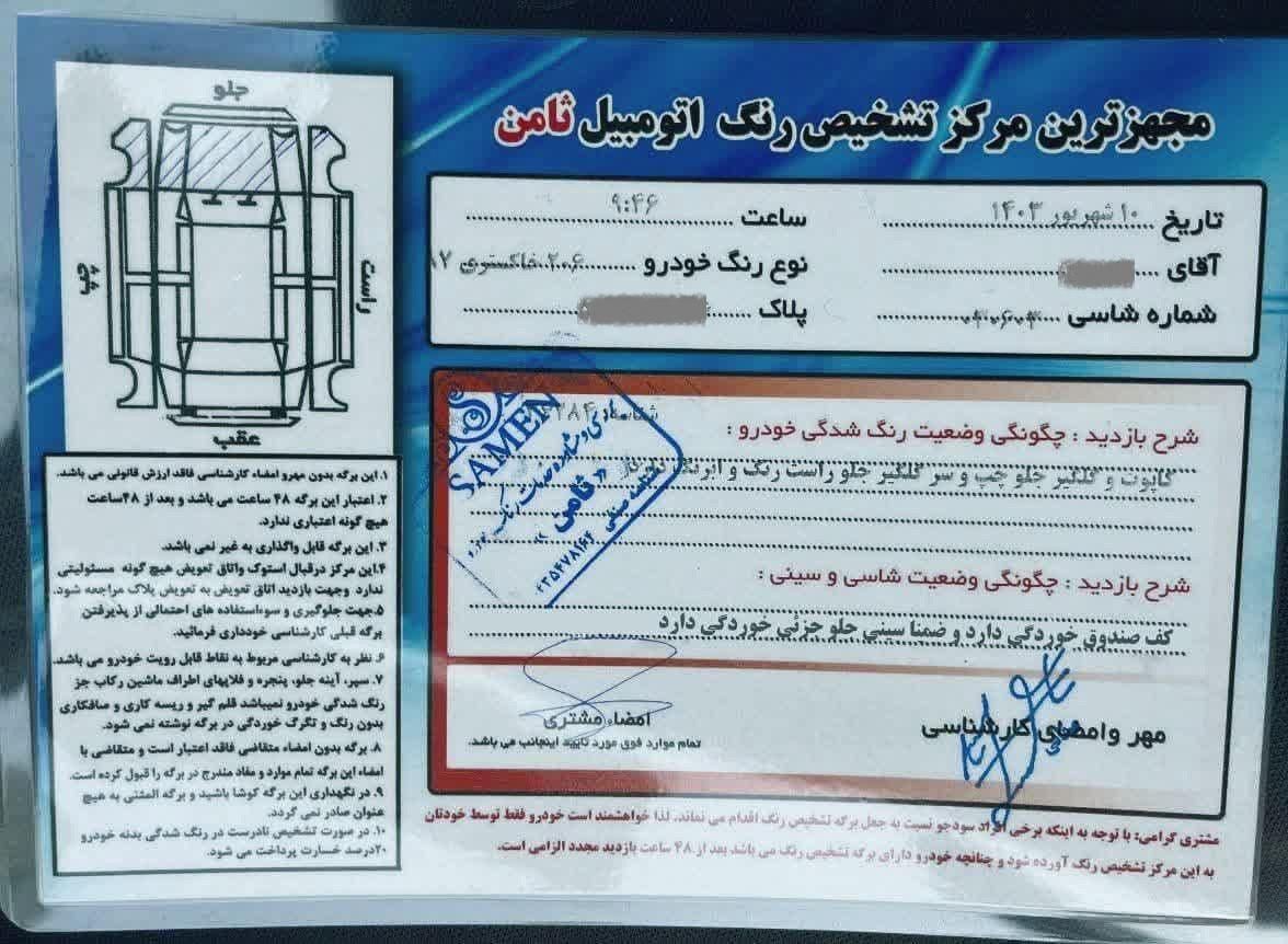 پژو 206 تیپ 2 - 1387