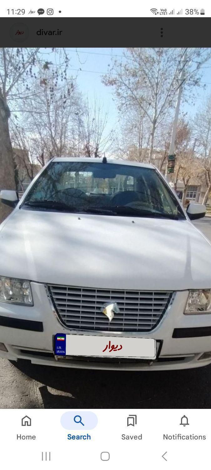 سمند LX EF7 دوگانه سوز - 1393