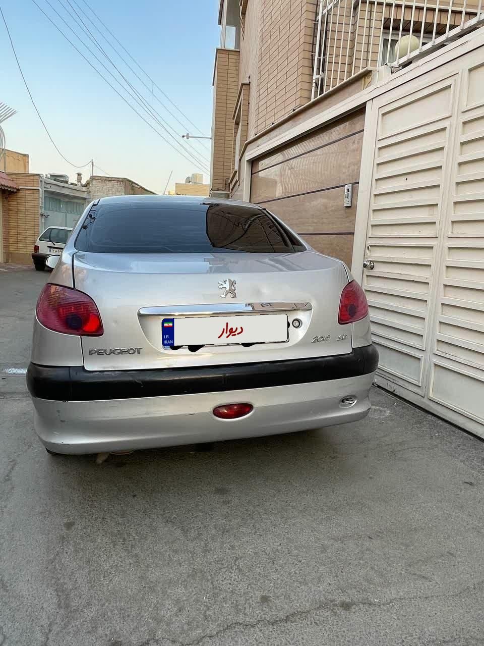 پژو 206 SD v8 - 1386