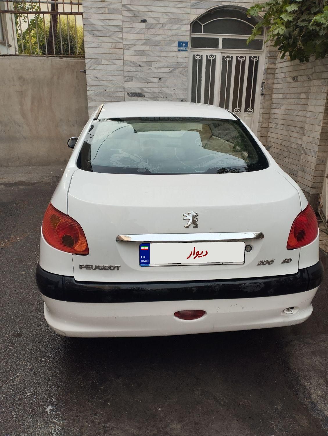 پژو 206 SD v8 - 1393