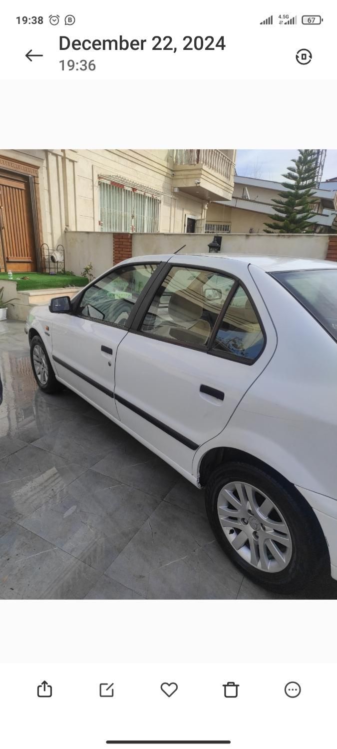 سمند LX EF7 دوگانه سوز - 1396