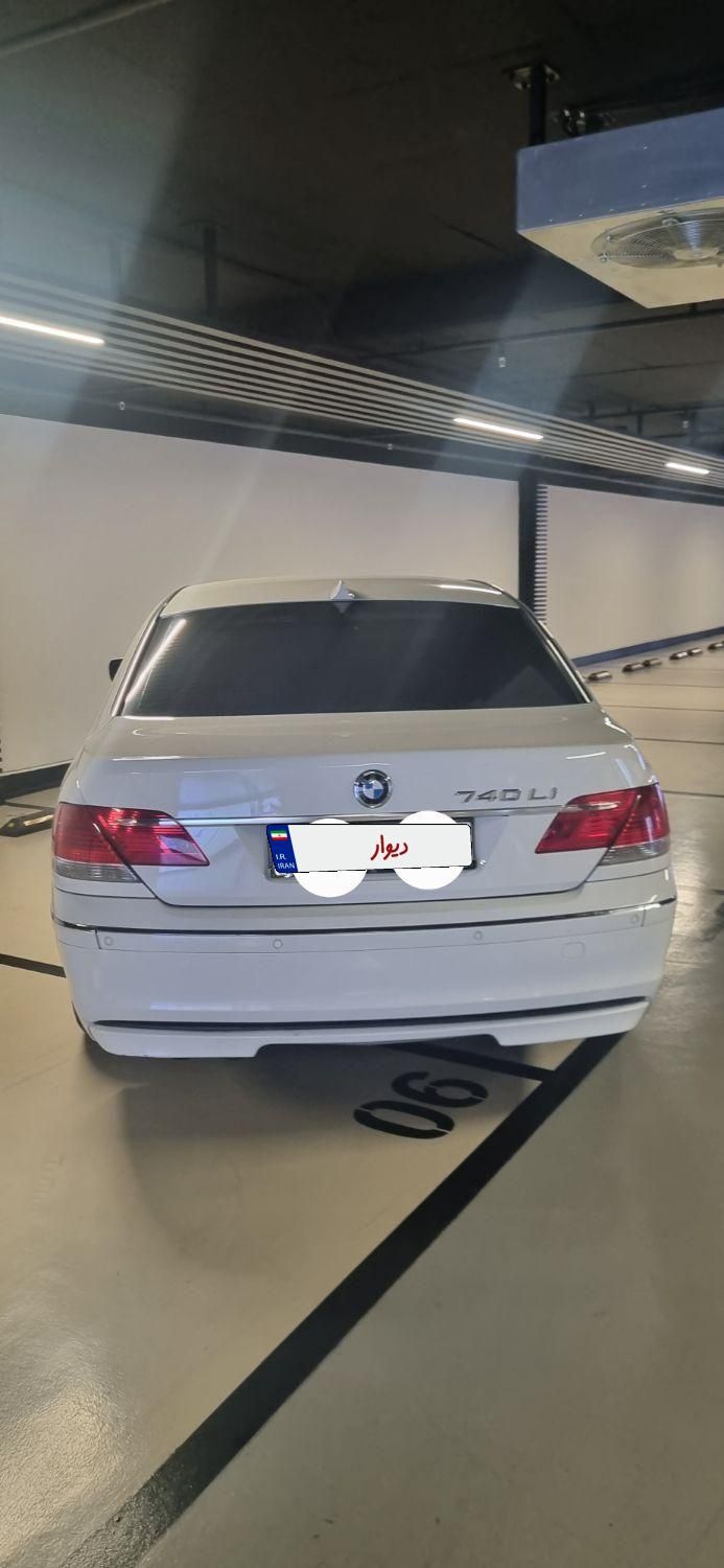 ب ام و سری 7 740li - 2008