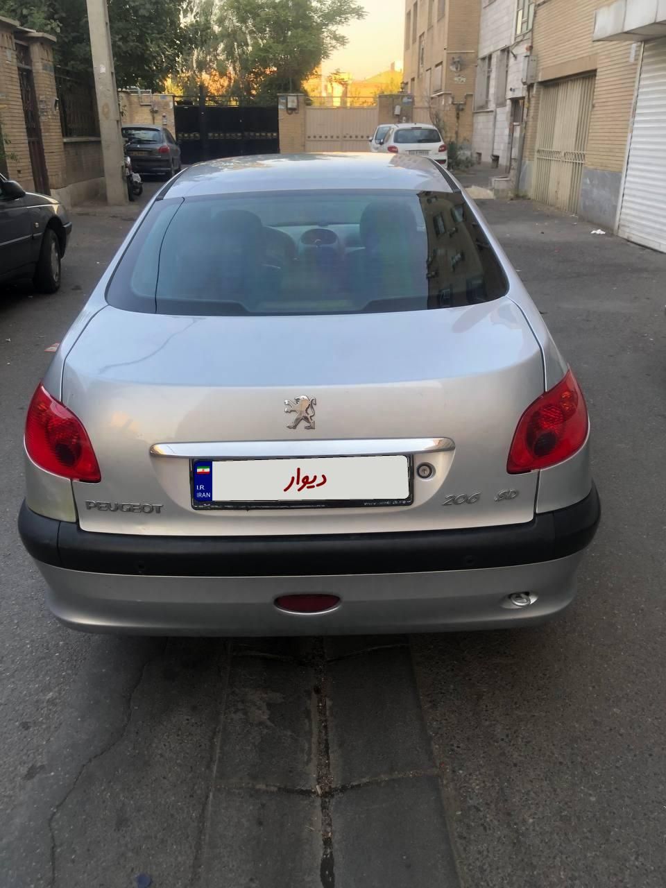 پژو 206 SD v8 - 1393