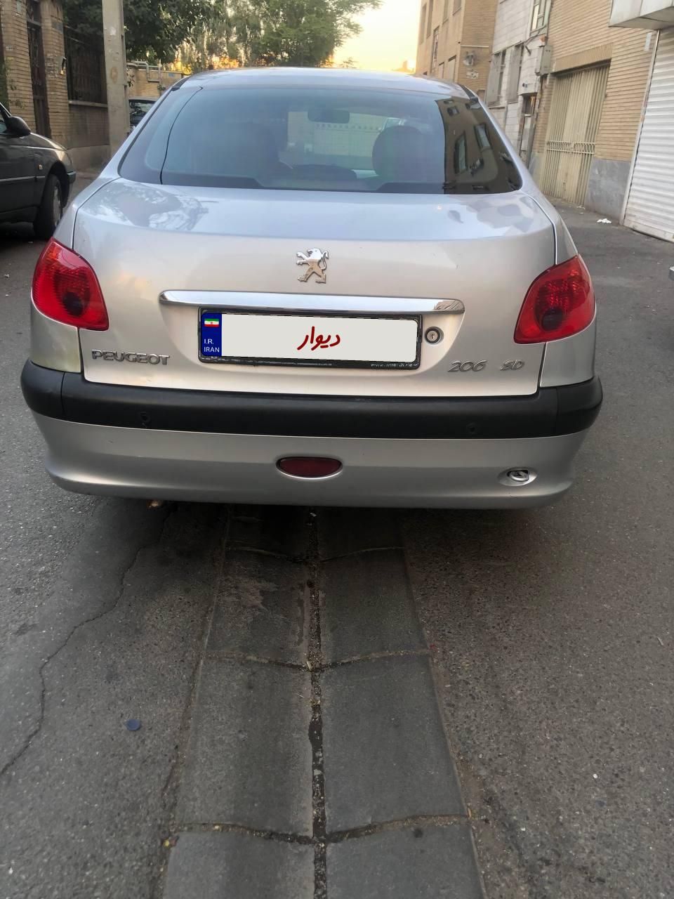 پژو 206 SD v8 - 1393