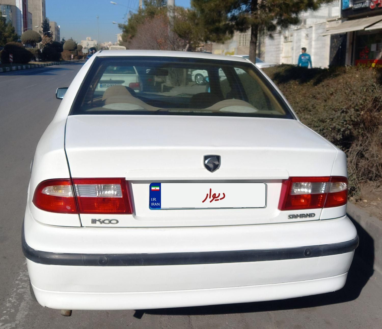 سمند LX EF7 دوگانه سوز - 1389