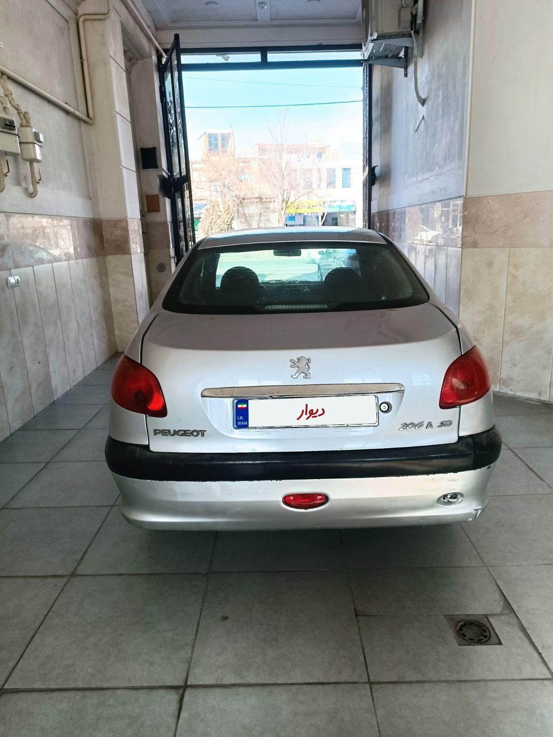 پژو 206 SD v9 - 1387