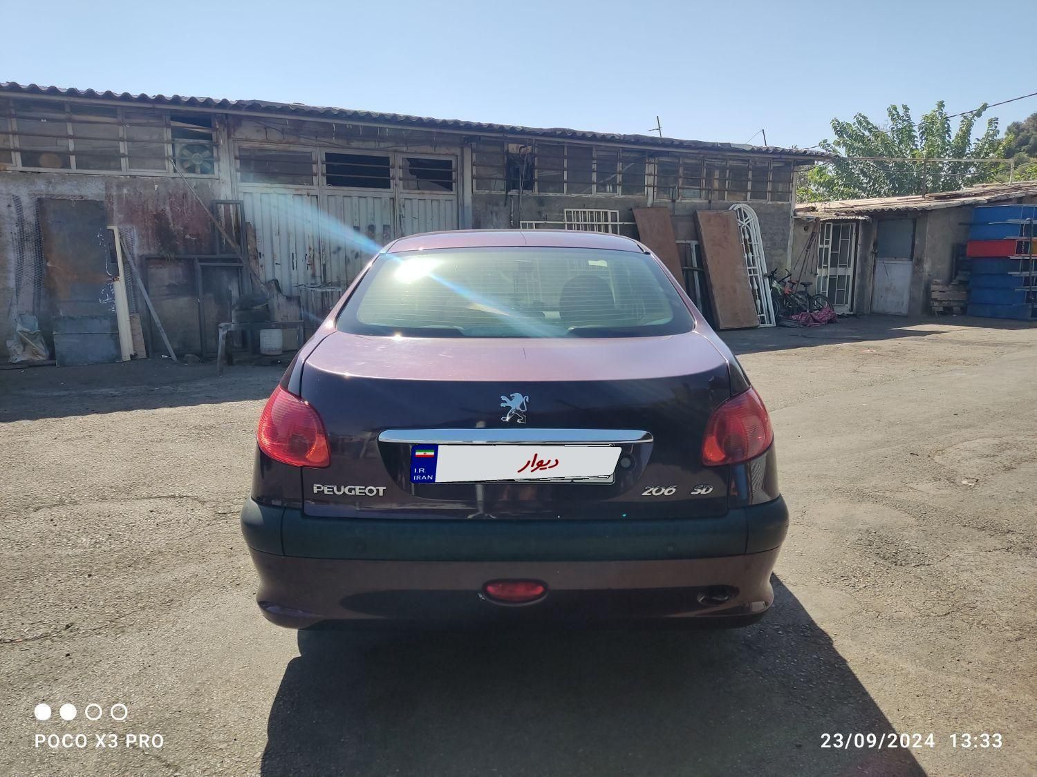 پژو 206 SD v8 - 1394