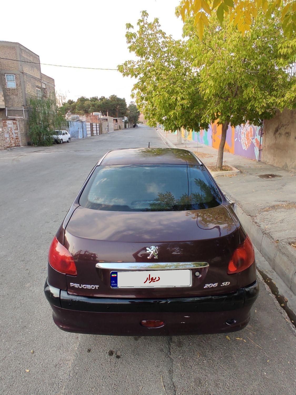 پژو 206 SD v8 - 1388