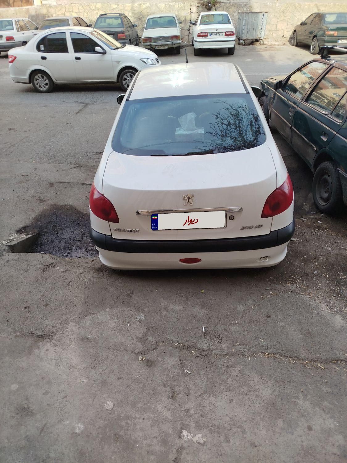 پژو 206 SD v8 - 1393