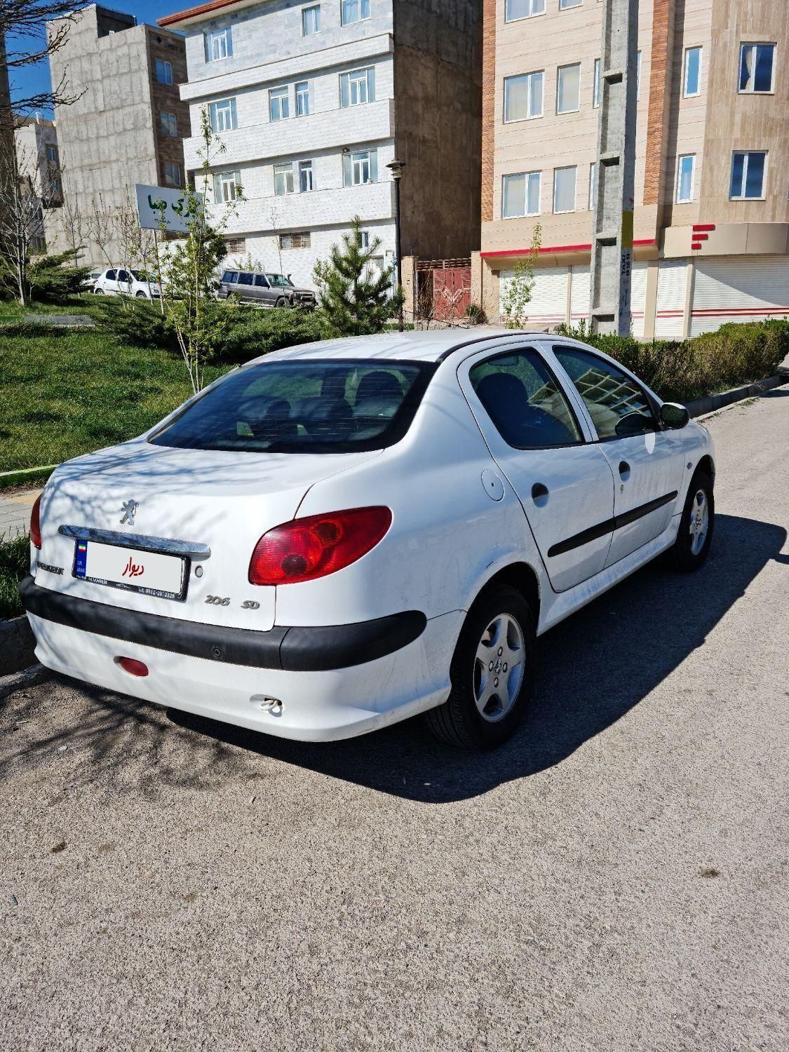 پژو 206 SD v8 - 1395