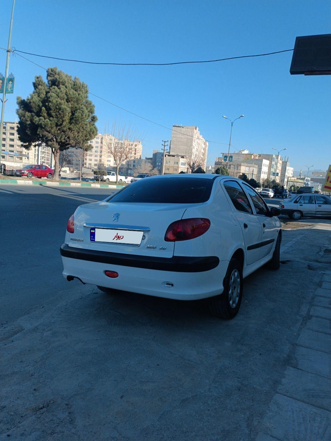 پژو 206 SD v8 - 1396