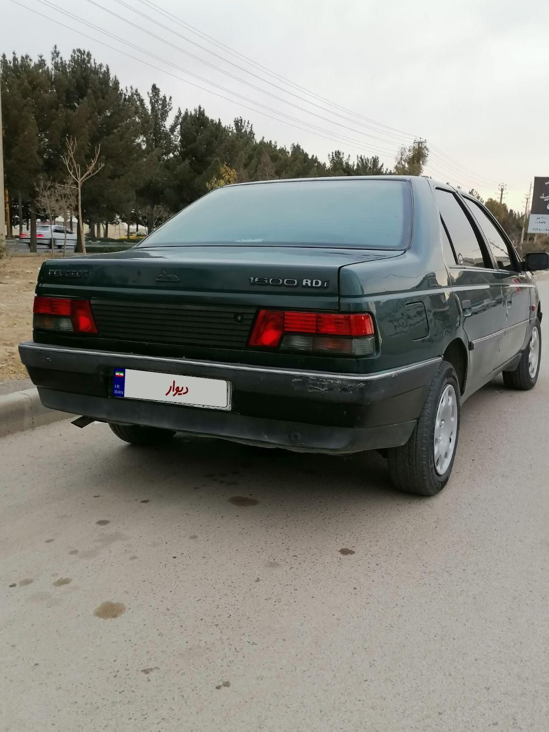 پژو آردی دوگانه سوز CNG - 1382