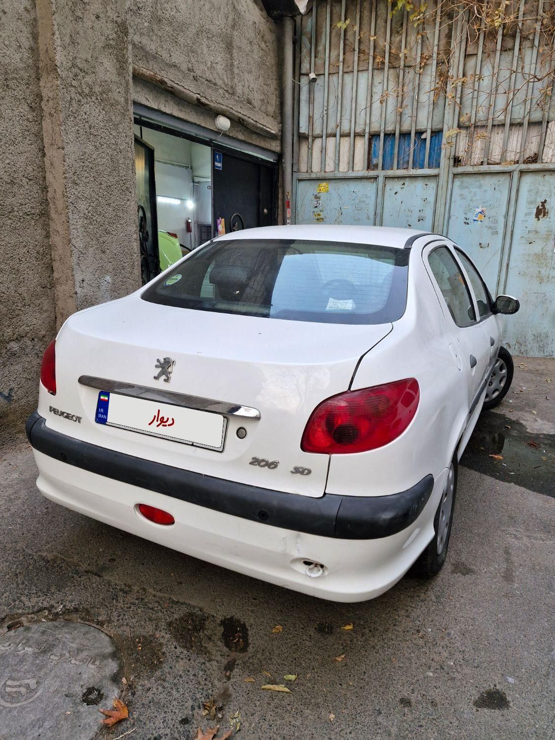 پژو 206 SD v8 - 1398