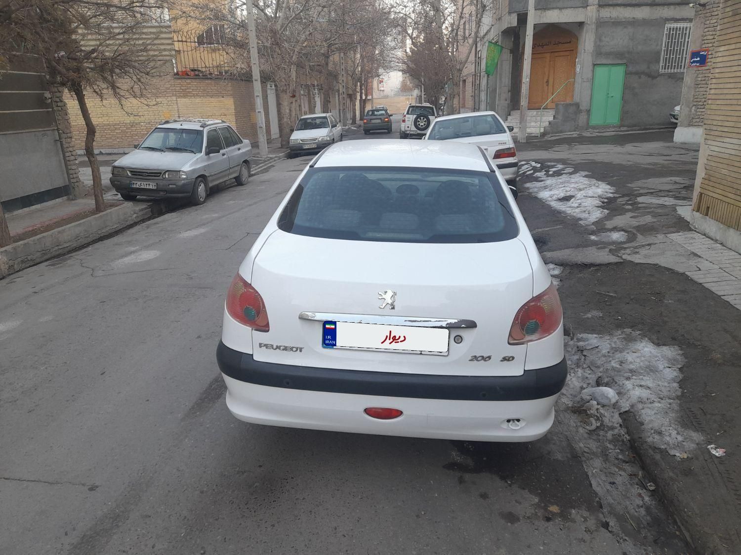 پژو 206 SD v8 - 1396