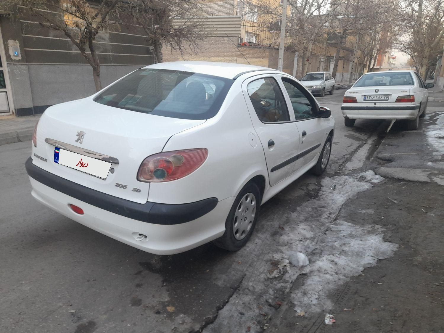 پژو 206 SD v8 - 1396