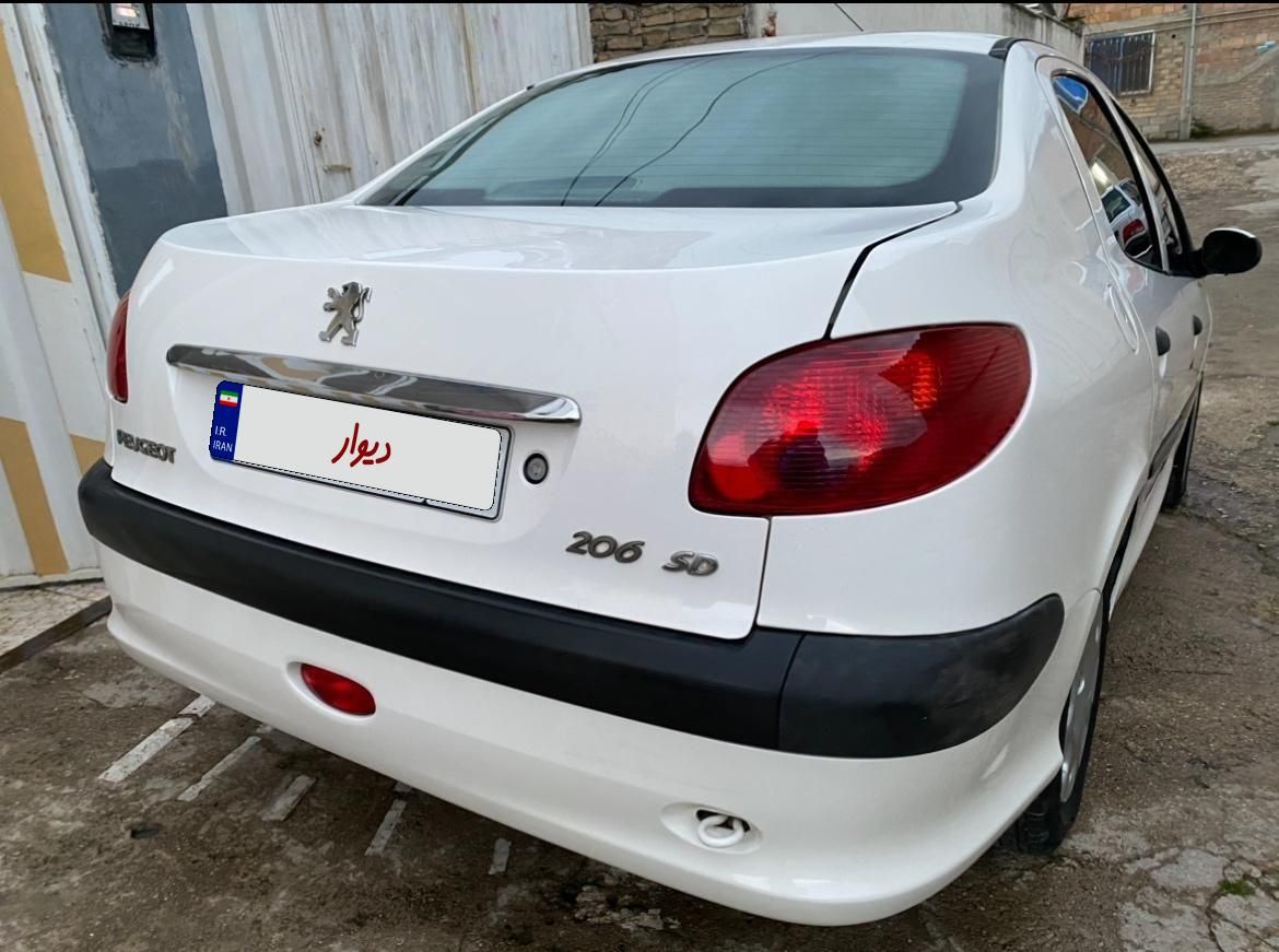 پژو 206 SD v8 - 1388