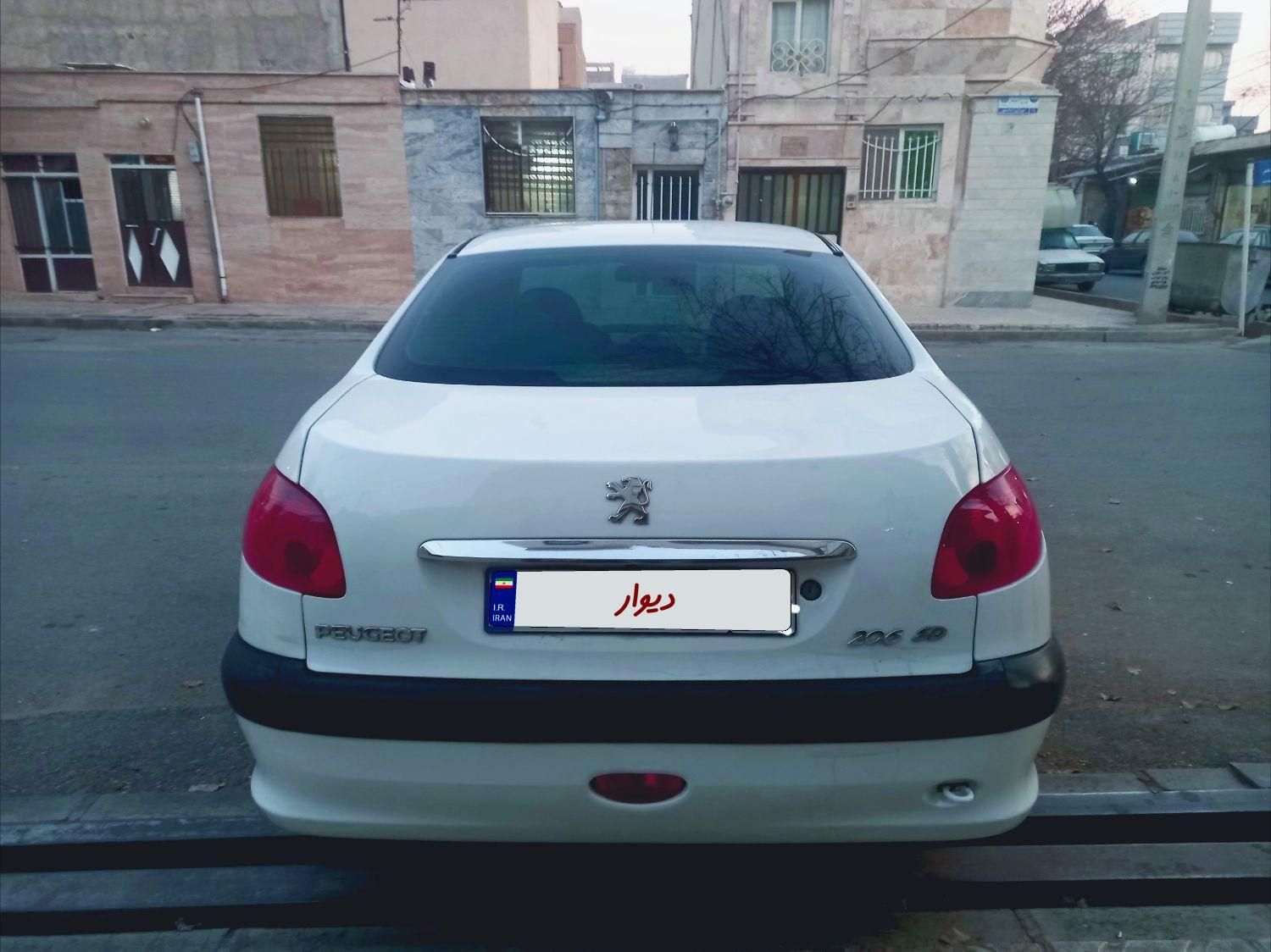 پژو 206 SD v9 - 1390