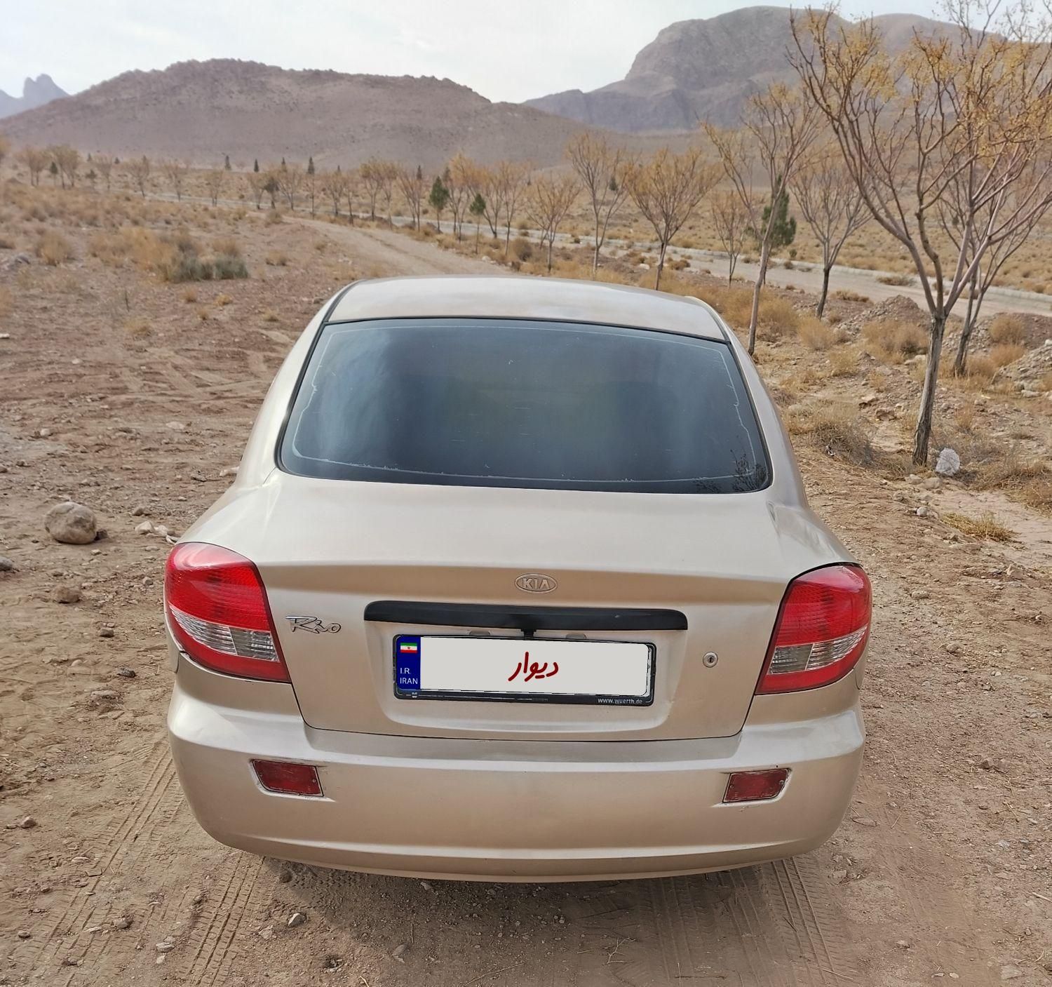 کیا ریو مونتاژ دنده ای LS - 2007