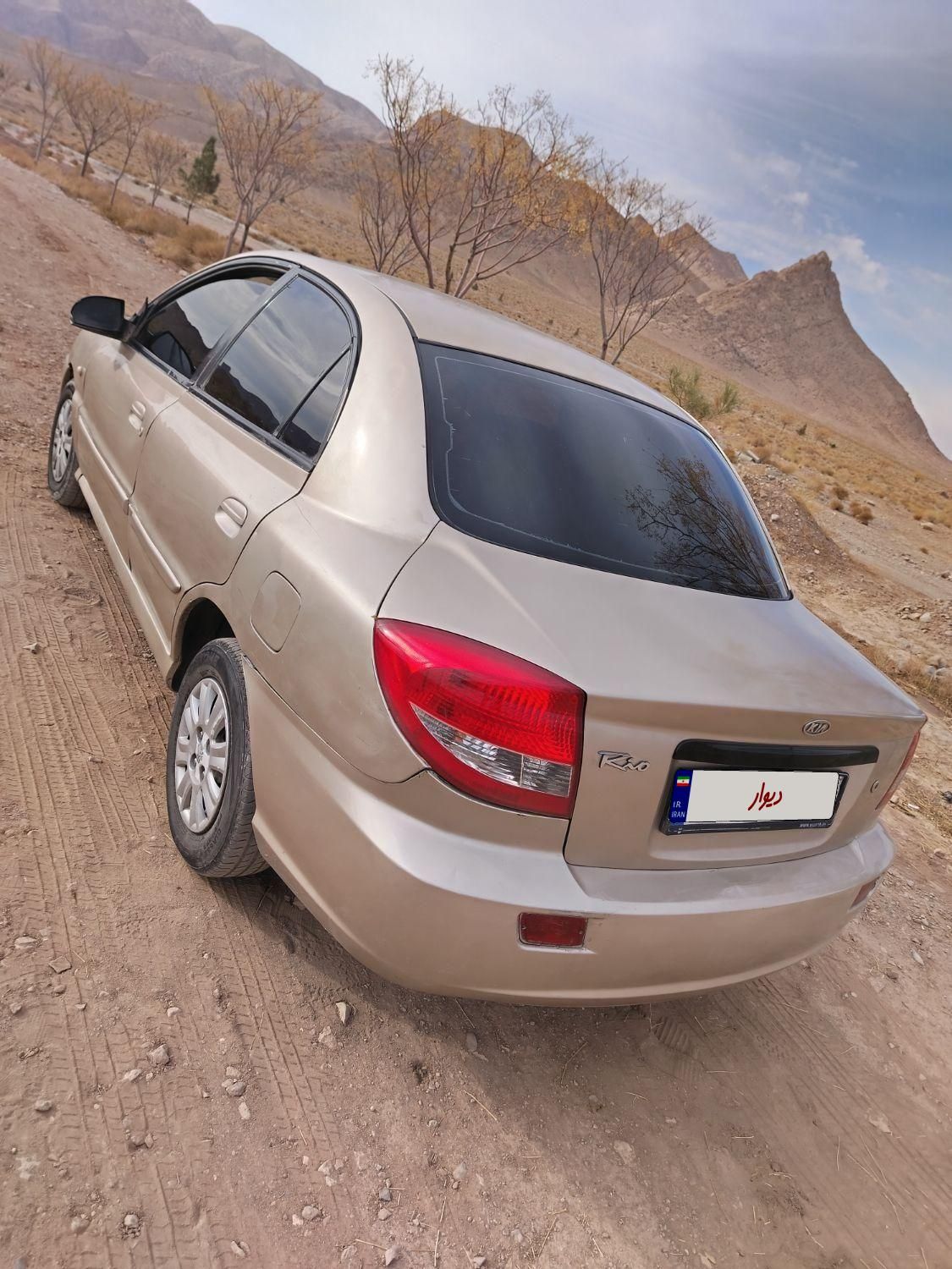 کیا ریو مونتاژ دنده ای LS - 2007