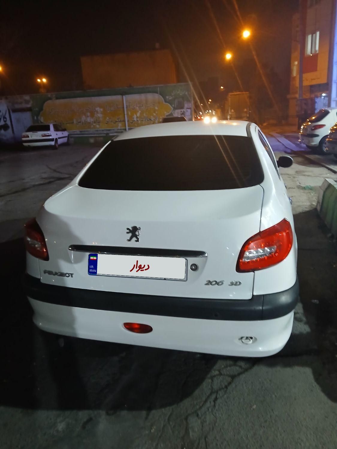 پژو 206 SD v8 - 1396