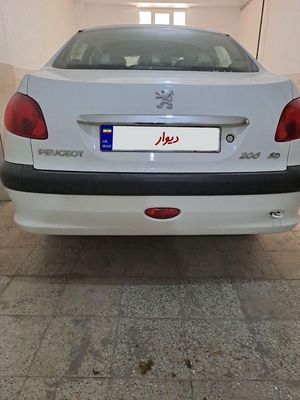 پژو 206 SD v8 - 1398