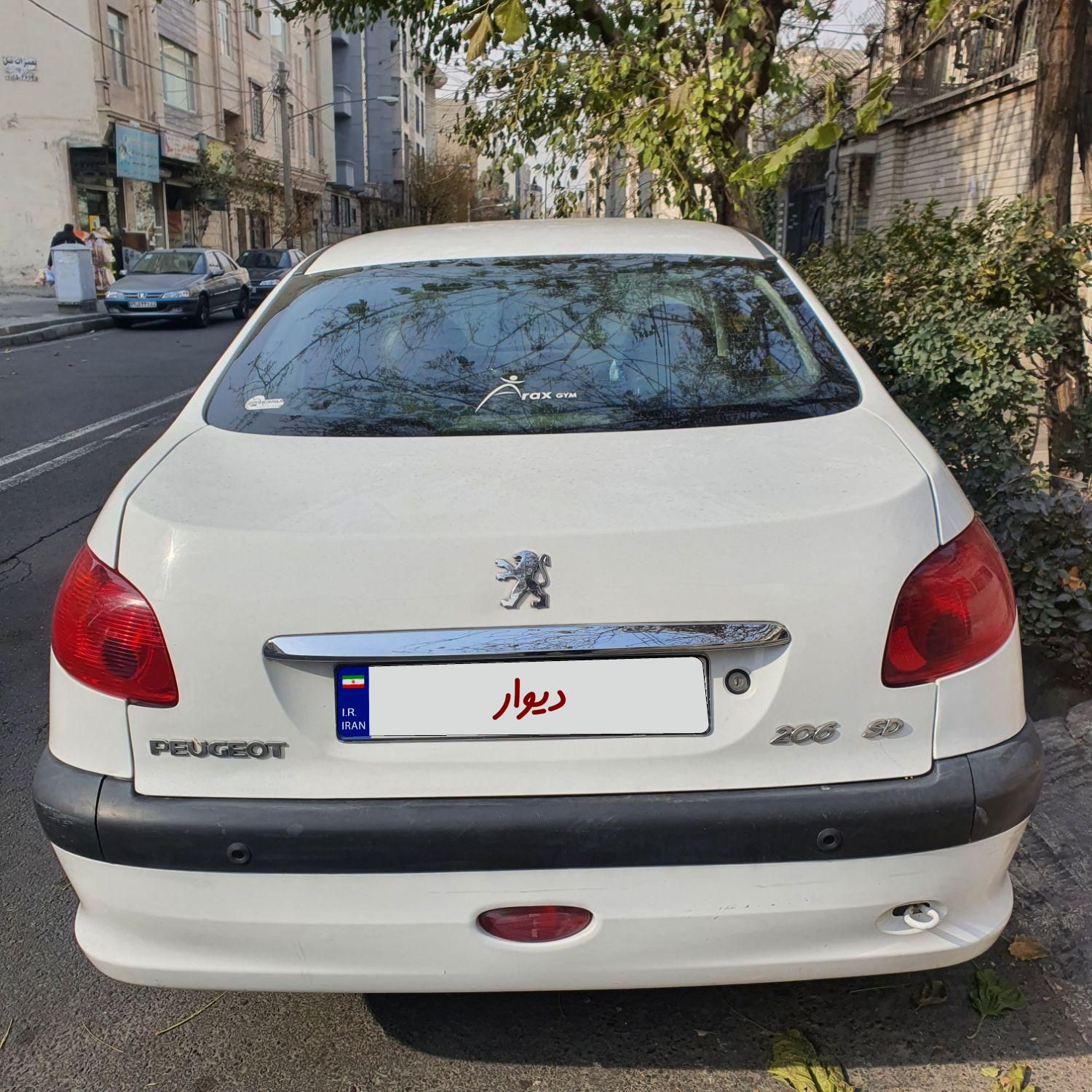 پژو 206 SD v8 - 1395